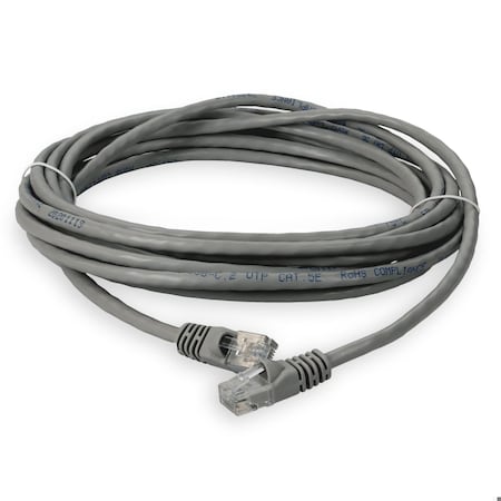 Add-On 15FT RJ-45 M/M CAT5E GRAY CU PATCH CBL ADD-15FCAT5E-GY